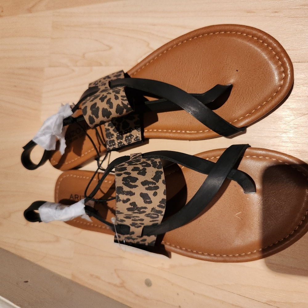 Cheetah sandals
